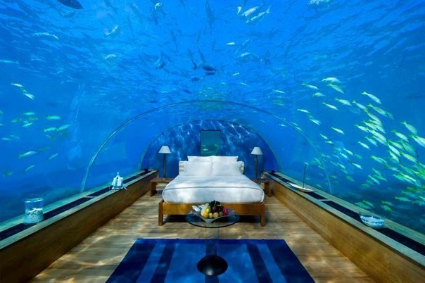 Самые интересные подводные отели в мире
