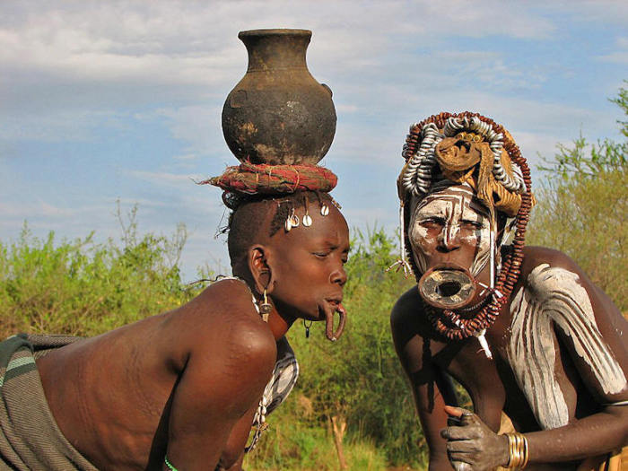 Этнические племена Африки: 25 колоритных фото