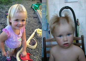 смешные стрижки детей