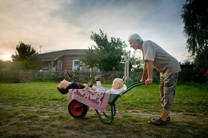 Каникулы в деревне у бабушки: 40 душевных фотографий