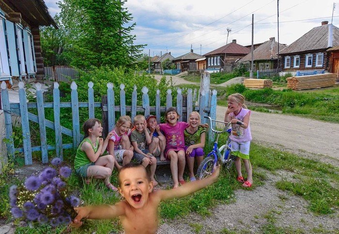 Каникулы в деревне у бабушки: 40 душевных фотографий