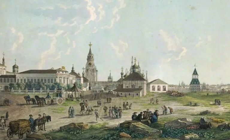 Как выглядела москва в 1812 году
