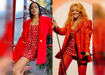 Битва нарядов: звезды демонстрируют одинаковые платья