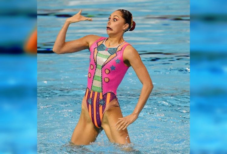 Sync & Giggle: Hilarious Snapshots of Synchronized Swimming