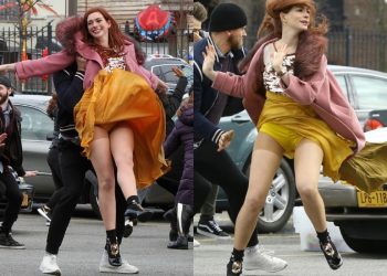 Awkward Celebrities With Windblown Outfits