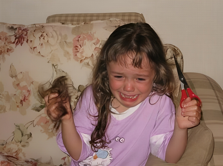 When Kids Take the Scissors: A Comedy of Hair Horrors