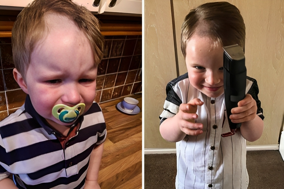 When Kids Take the Scissors: A Comedy of Hair Horrors